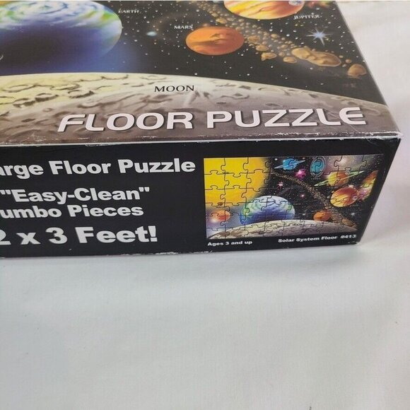 Melissa and Doug Solar System Floor Puzzle 48 Jumbo Pieces 24" x 36" Box - Picture 4 of 6